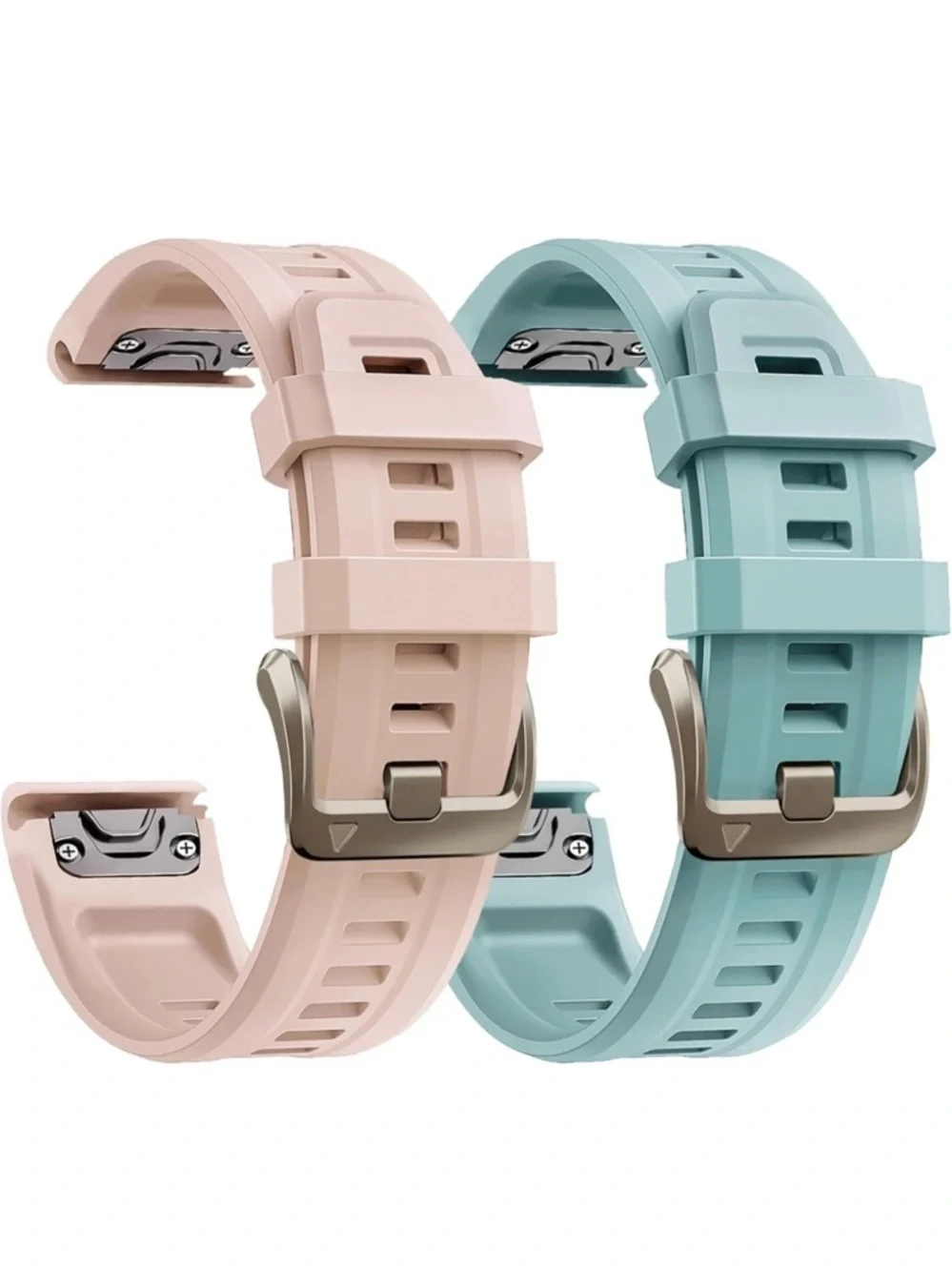 PCAVO 20MM Silicone Watchband Bundle (2-Pack)